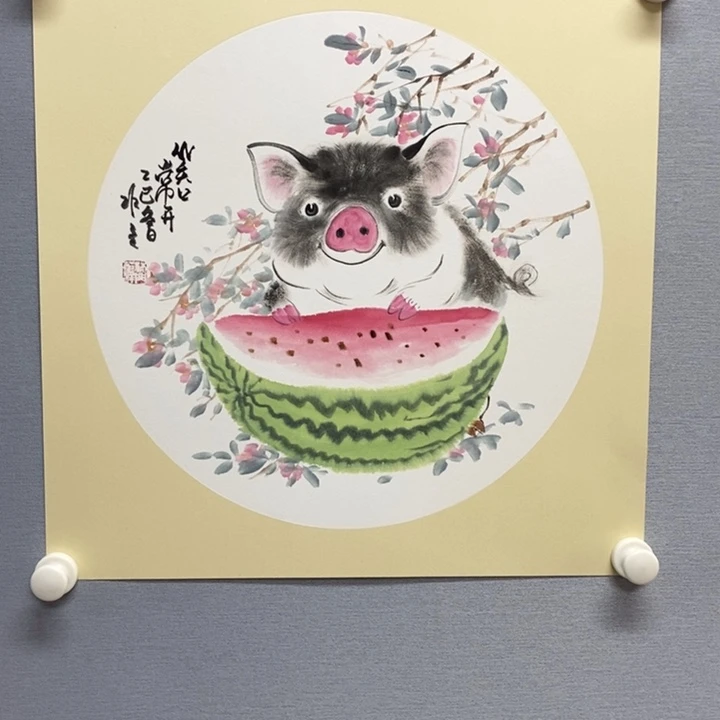 国画亲笔手绘原创