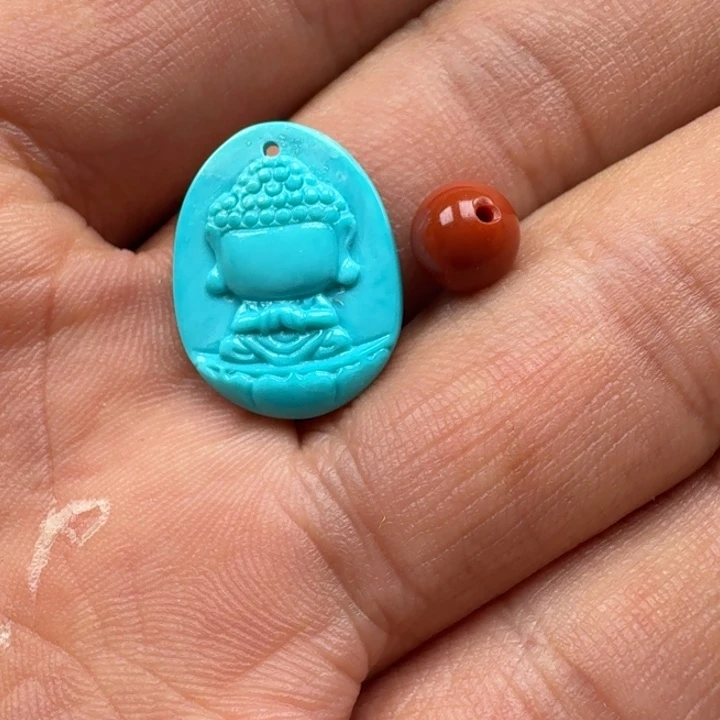 L***L南红玛瑙未镶嵌珠宝半成品