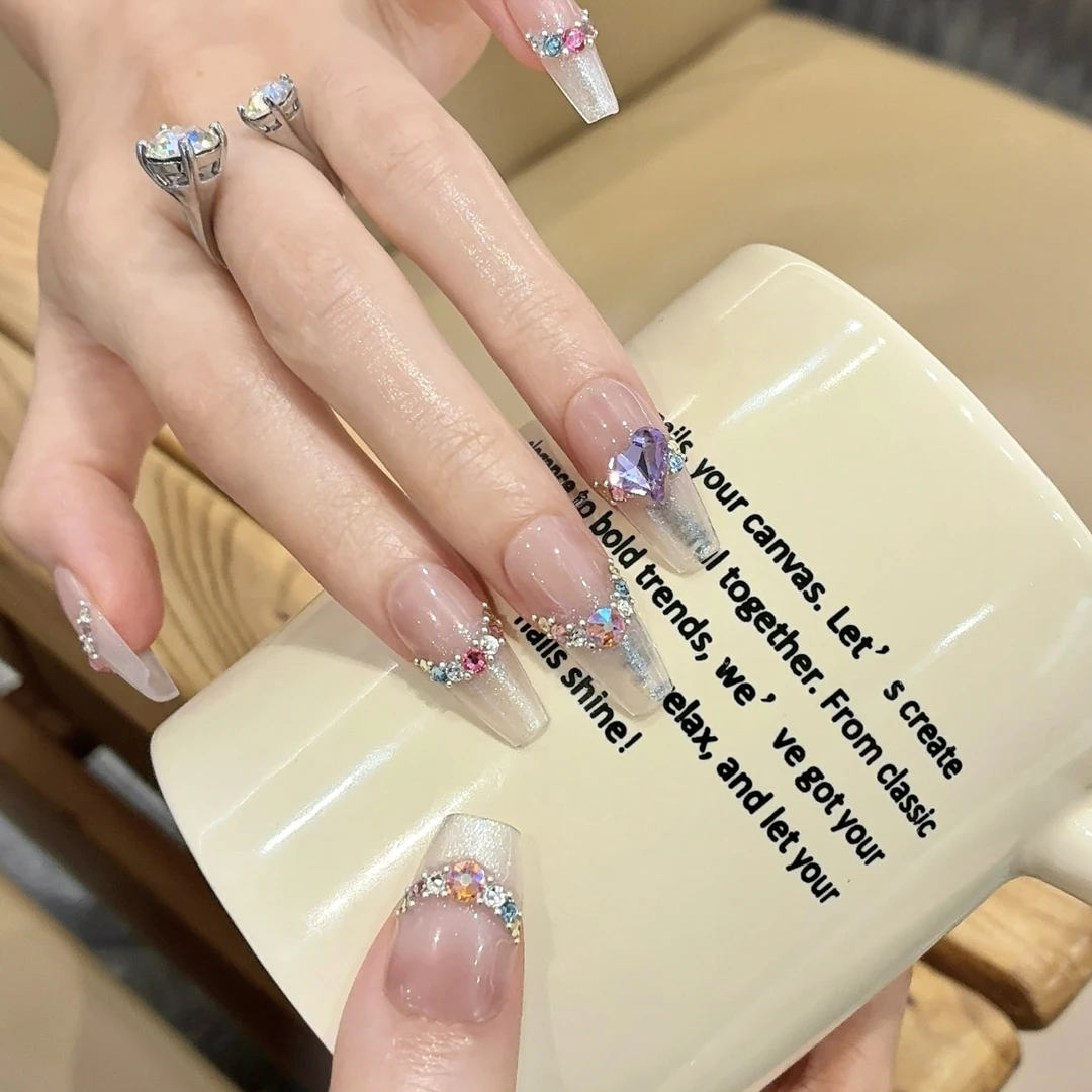 郭小双穿戴甲【春笺拾梦】全华版手工穿戴甲10片盒装-H30923