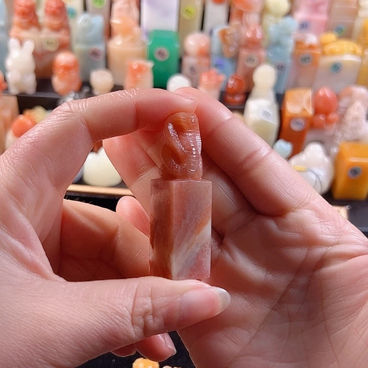 老挝石印石恶**配1.5厘米，蛇