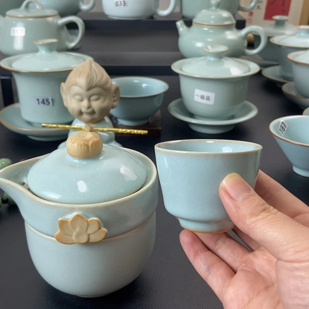 浩***T壶4个马蹄微瑕和旅行套组