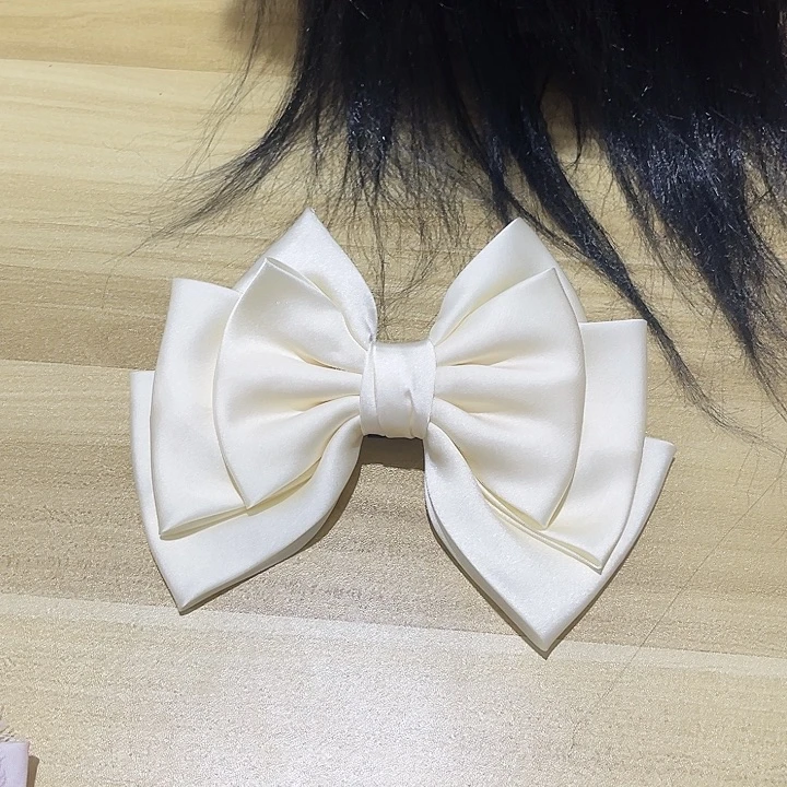 铁合金布艺蝴蝶结发夹