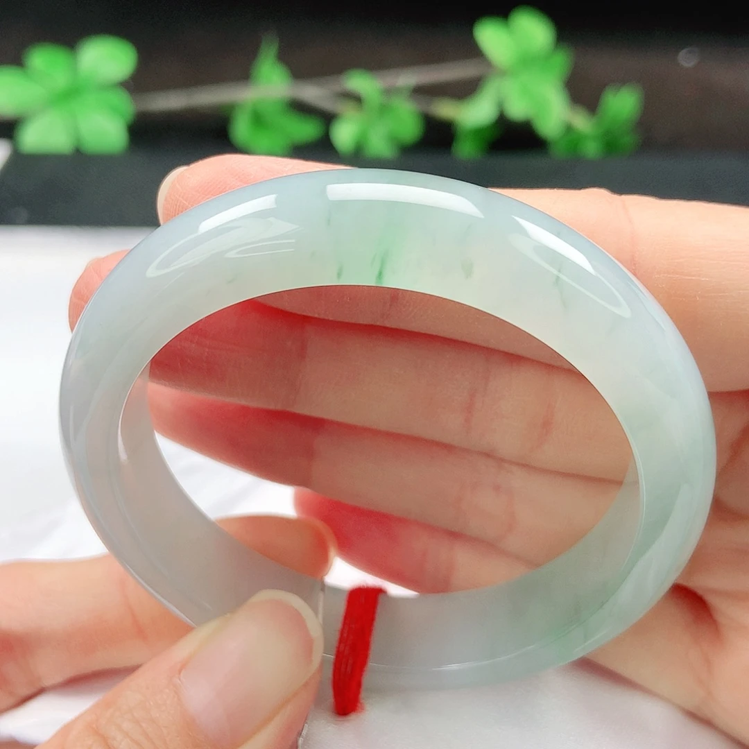 未镶嵌手镯翡翠52➕圈