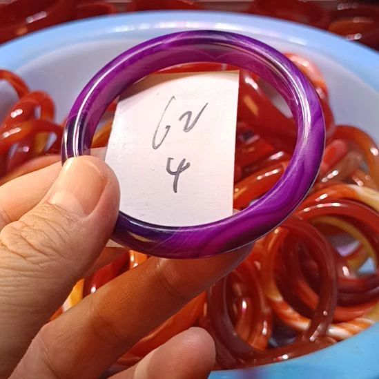 玛瑙/玉髓未镶嵌手镯