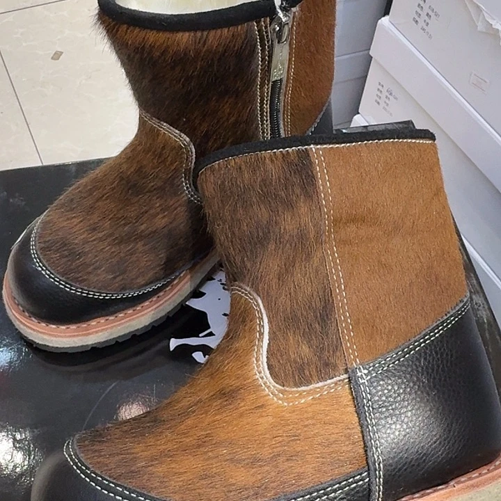 33码儿童马毛加厚