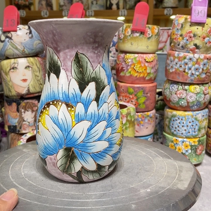 景德镇艺术手绘作品