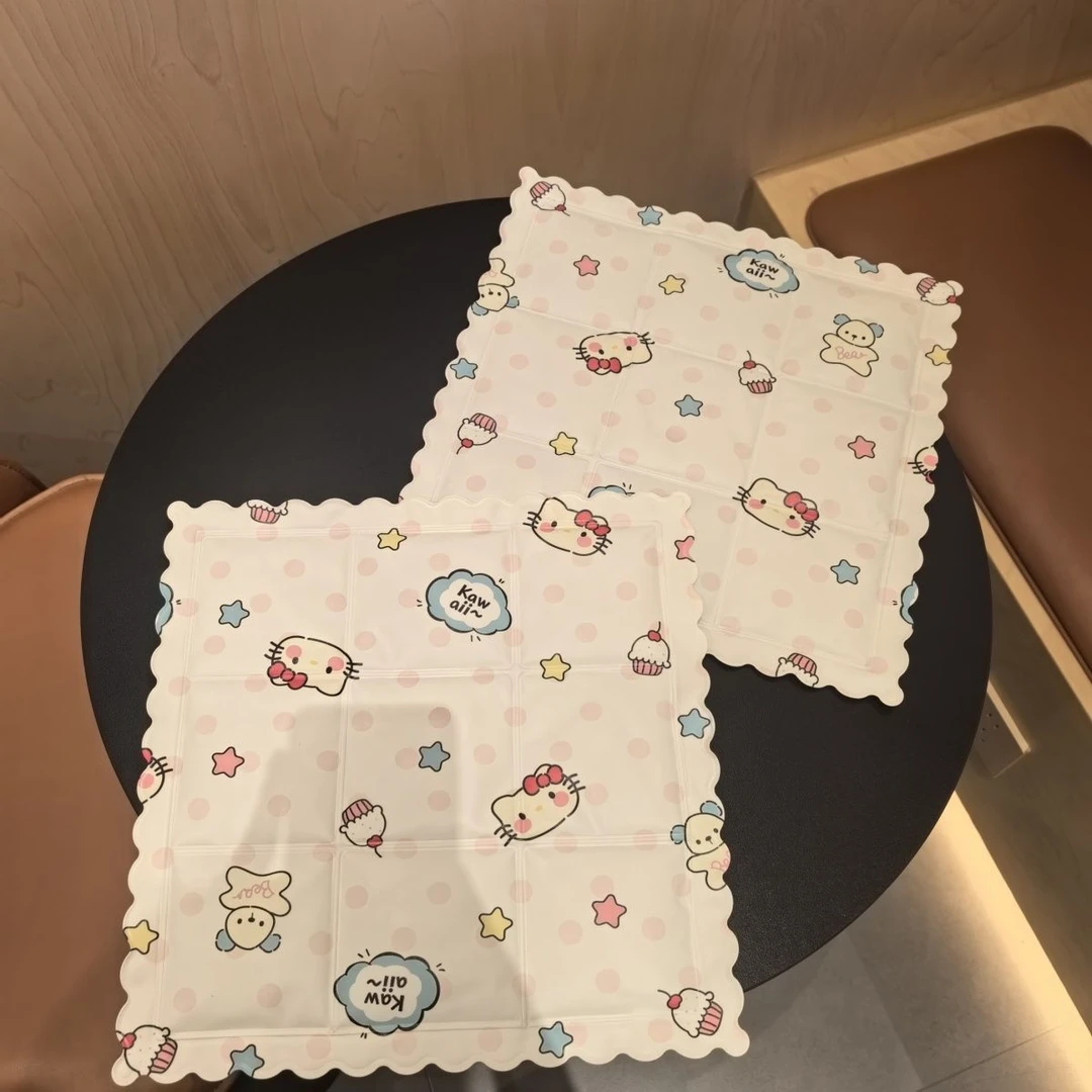 kt猫夏季冰垫可爱清凉降温学生注水坐垫办公室凝胶冰凉神器散热