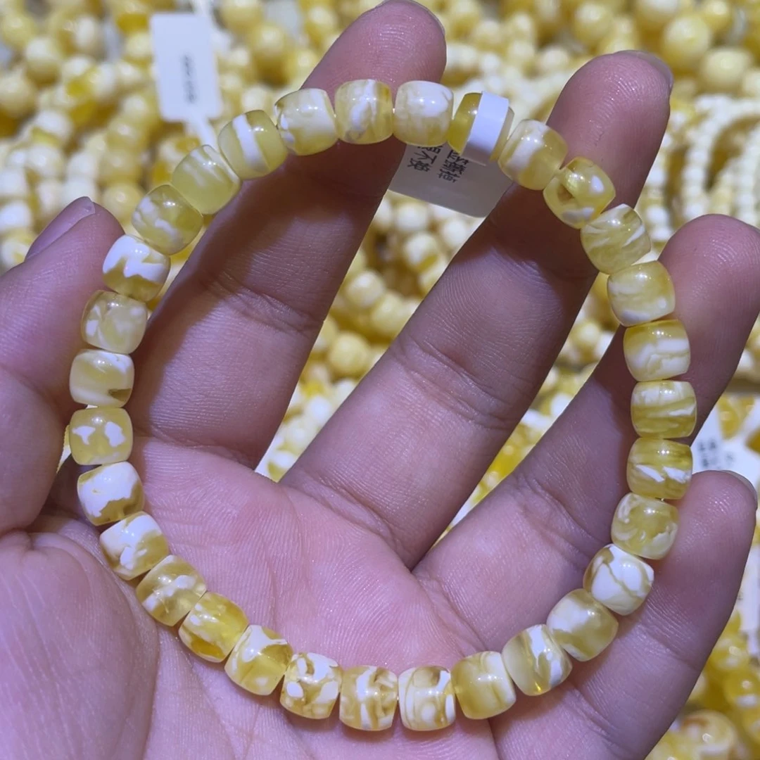 蜜蜡未镶嵌珠宝奇石6.8m