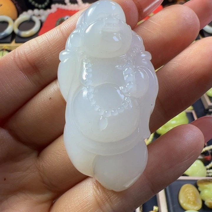 和田玉（白玉）未镶嵌颈饰