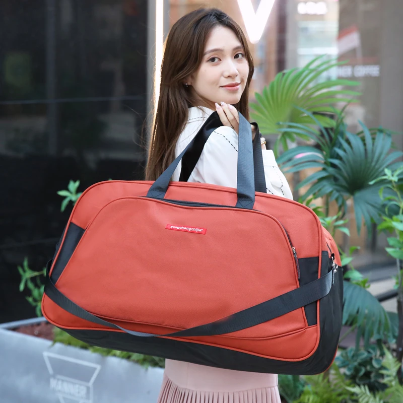 韩版超大容量防水行李包商务出差旅行包男女旅游待产收纳包行李袋