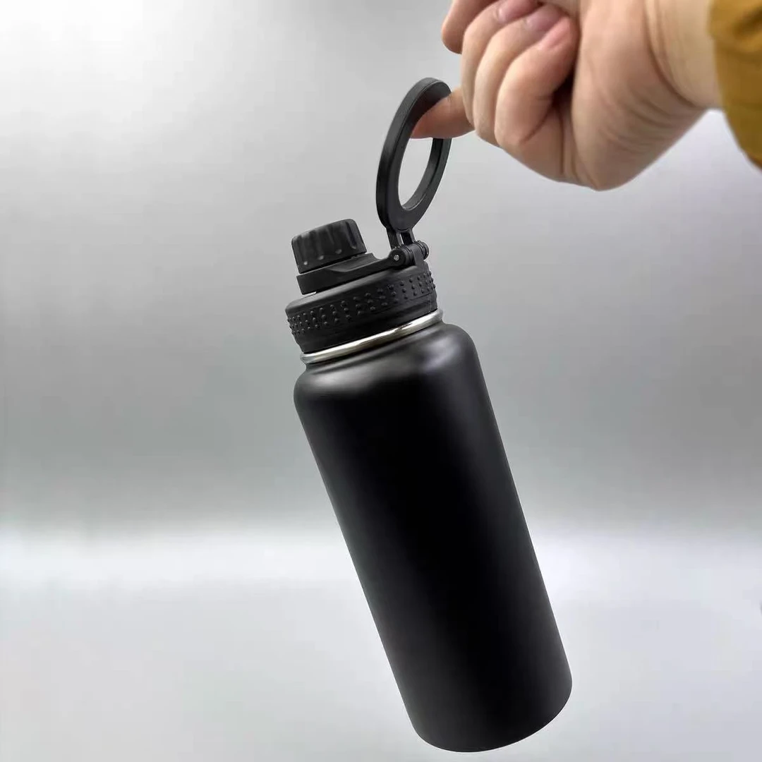 高跟鞋（水杯）高档时尚户外女士黑色复古经典中古