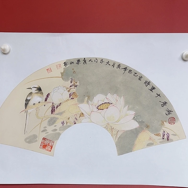 国画冯老师手绘作品