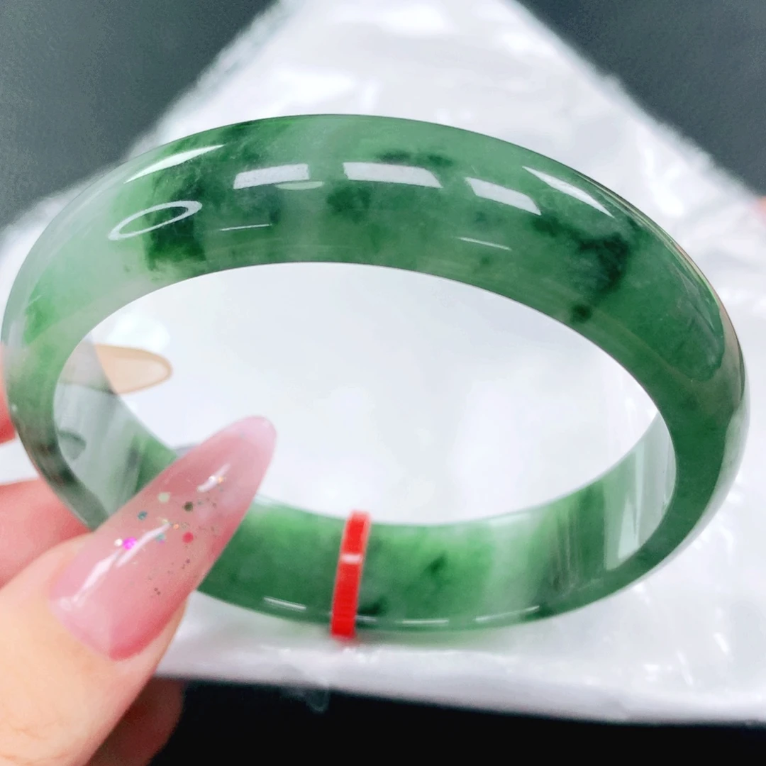 翡翠未镶嵌手镯58