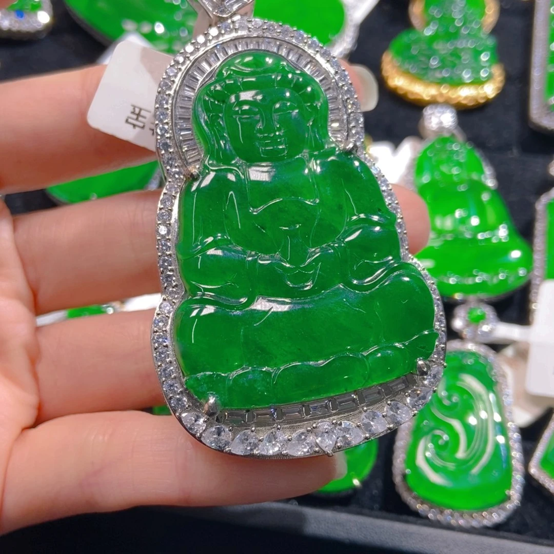 翡翠吊坠(不含链)未镶嵌