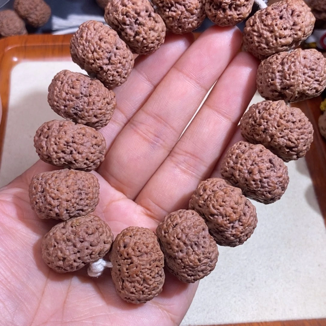 霍***名金刚菩提手串云端终结者24mm