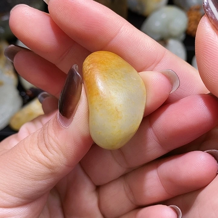 苦***酒和田玉未镶嵌颈饰