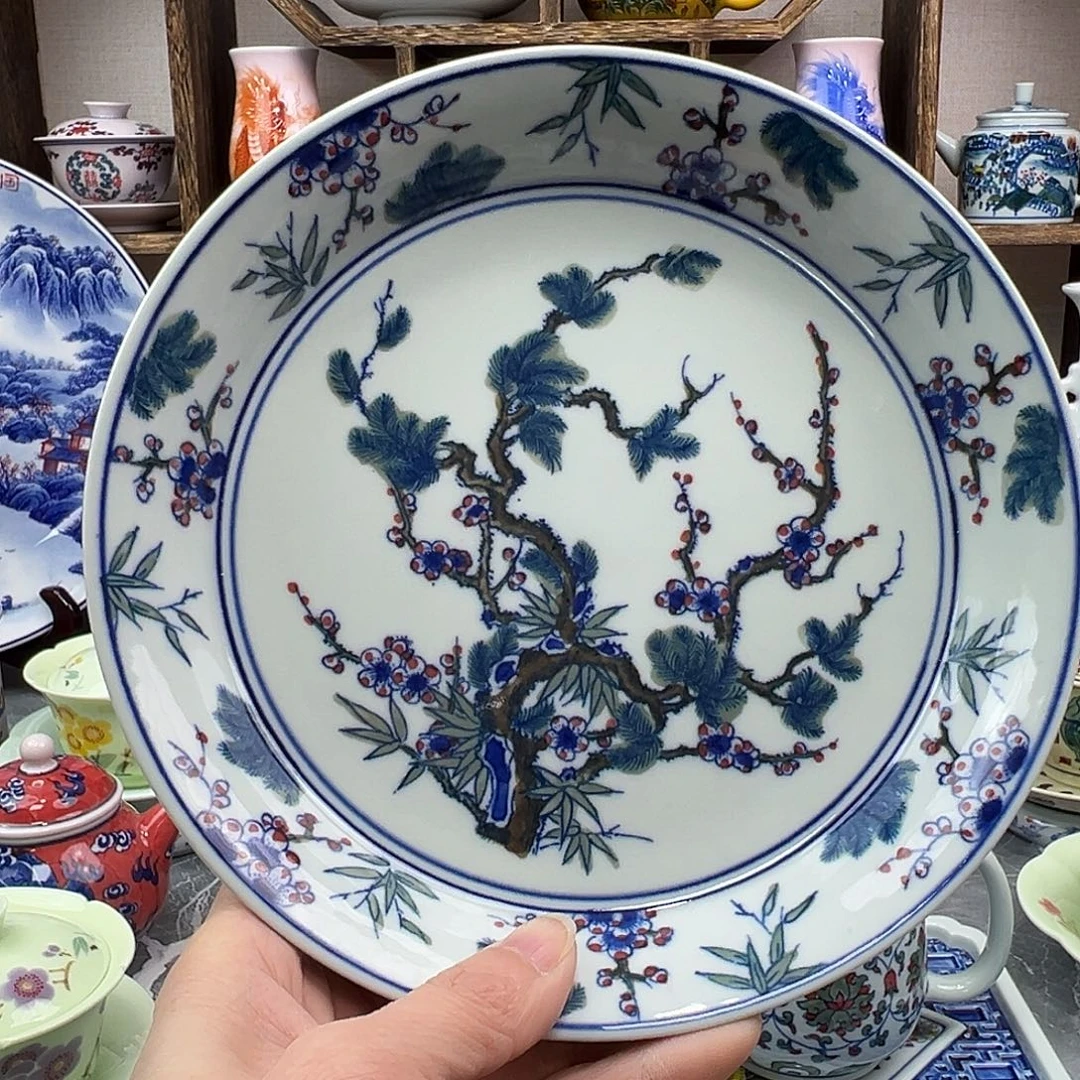 陶盘景德镇陶瓷567老厂瓷89