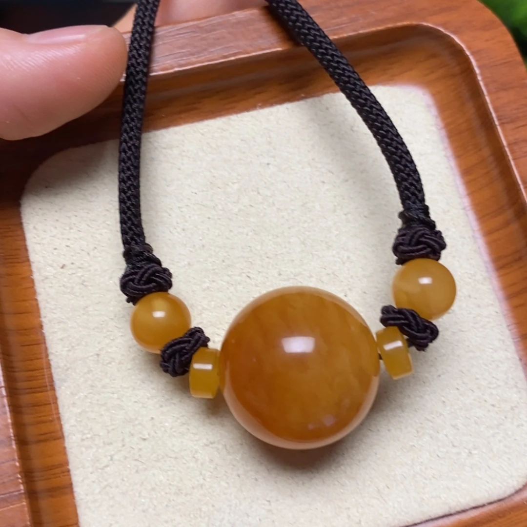 【闪购商品】未镶嵌颈饰蜜蜡项链