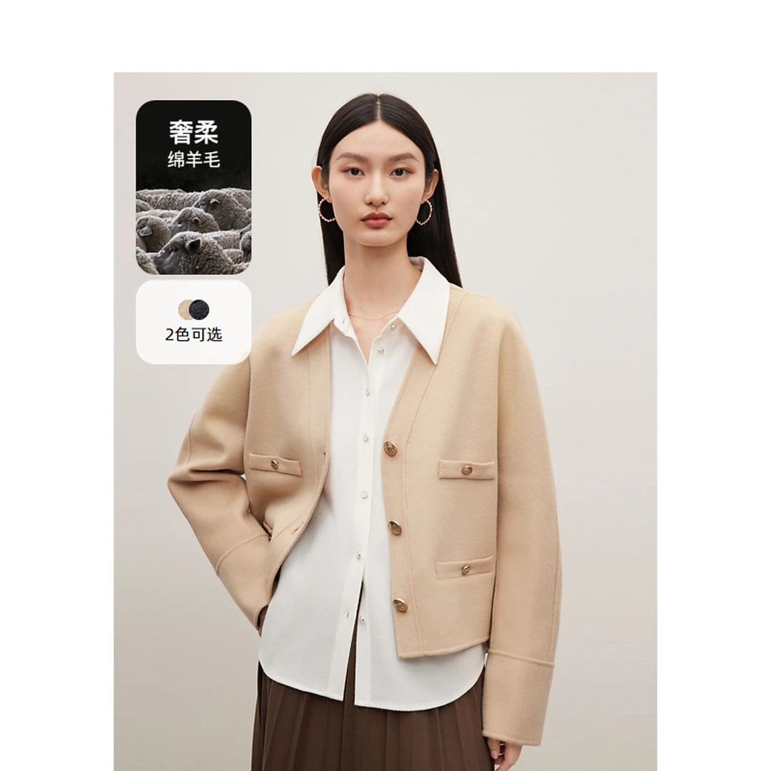 【小余专享】DC-NICE 毛呢外套