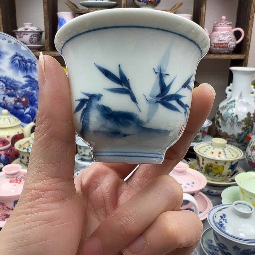 陶杯子景德镇陶瓷567老厂瓷7