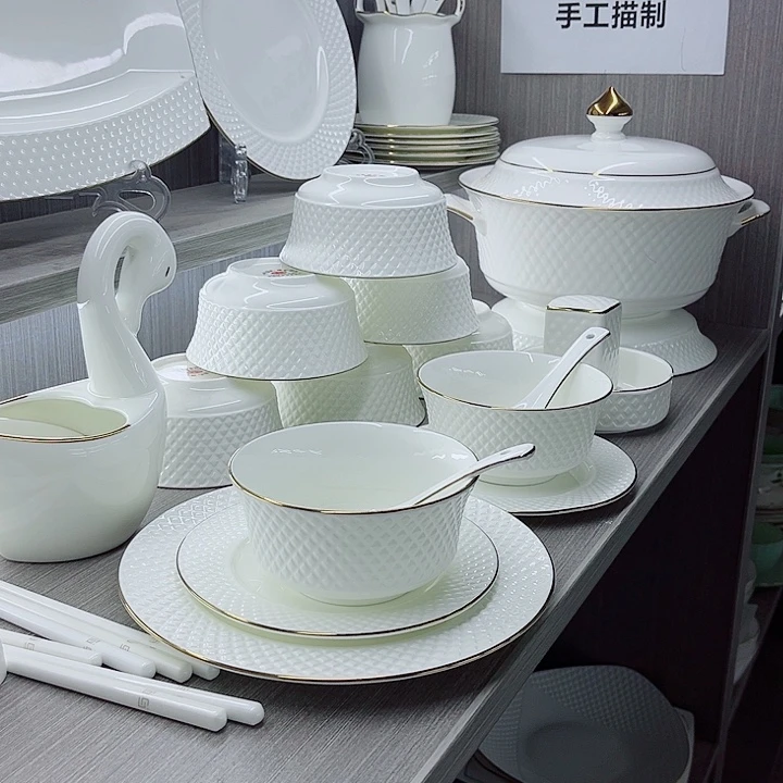 景德镇高端骨瓷餐具