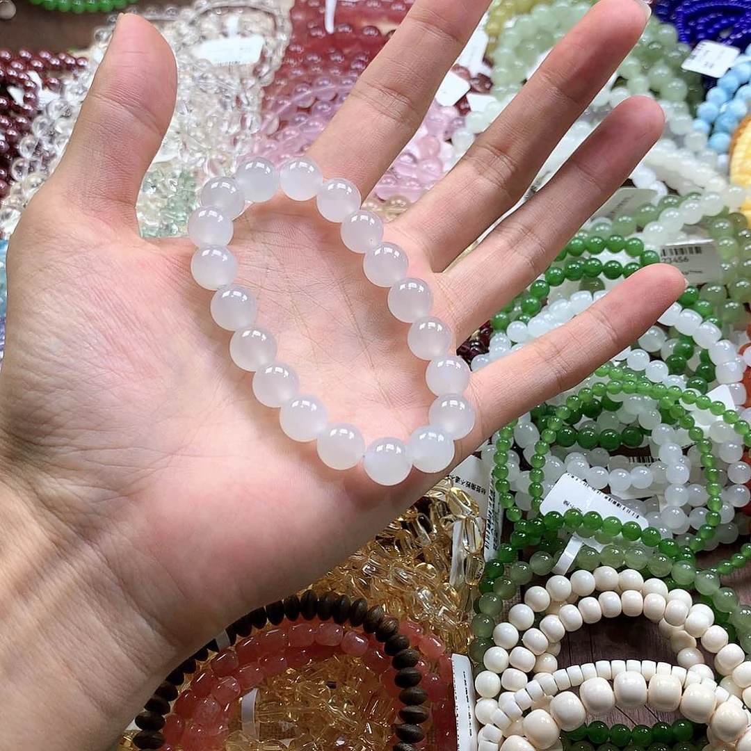 未镶嵌手链和田玉联***姐