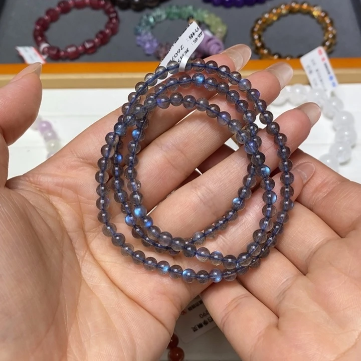 手链未镶嵌长石手串