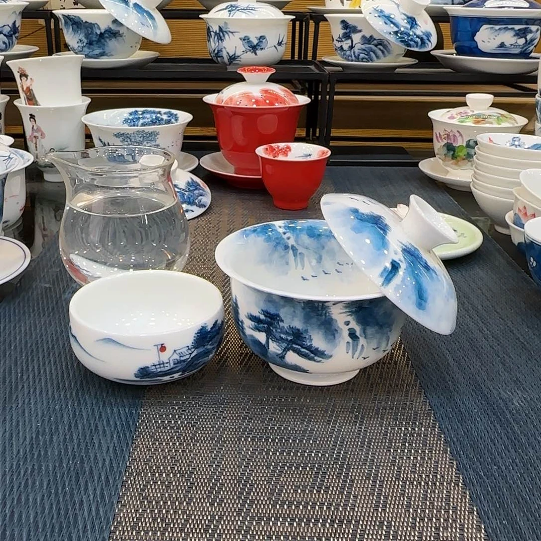 吴氏品雅玉龙下山限定款送三足山水主人杯