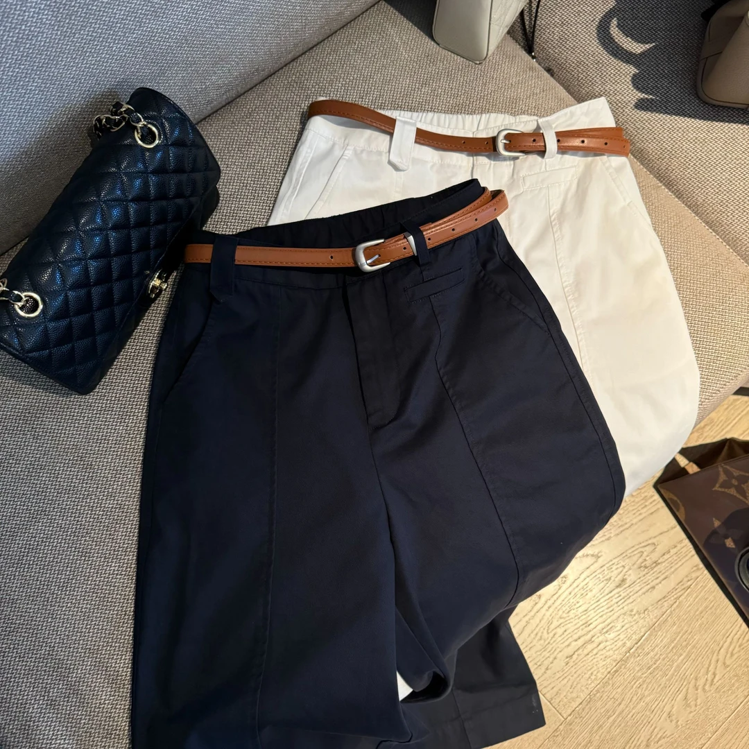 阿黎精选-------高定夏季天丝棉水洗直筒裤