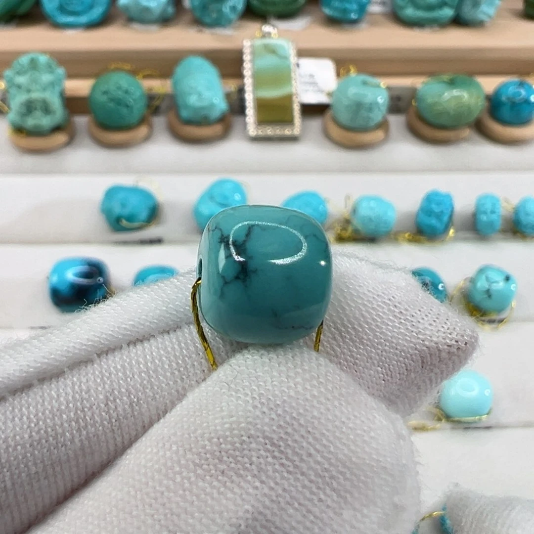 绿松石未镶嵌配饰