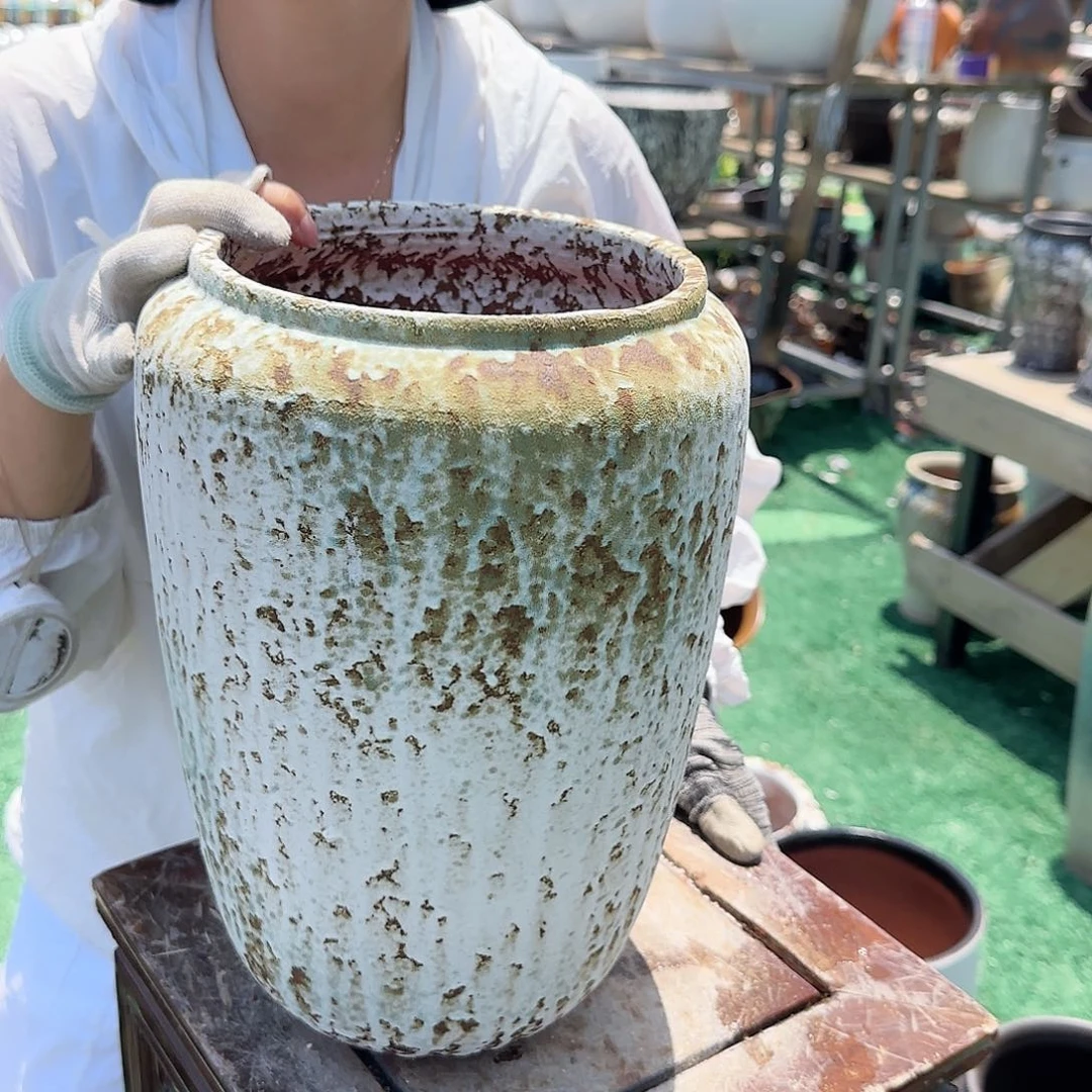 紫砂花盆王嫂花盆0701-724高30口18