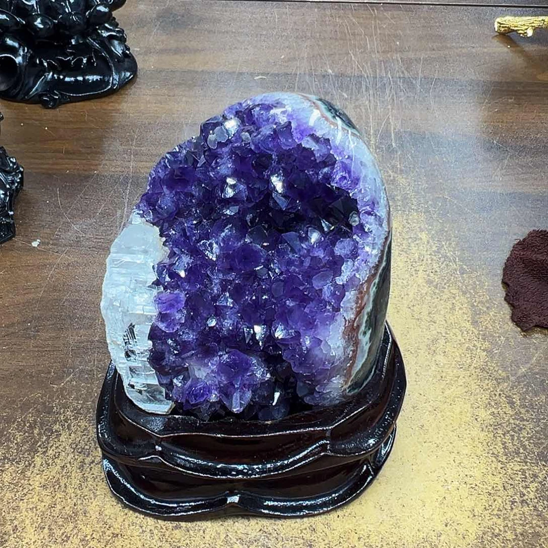 紫晶摆件未镶嵌福利
