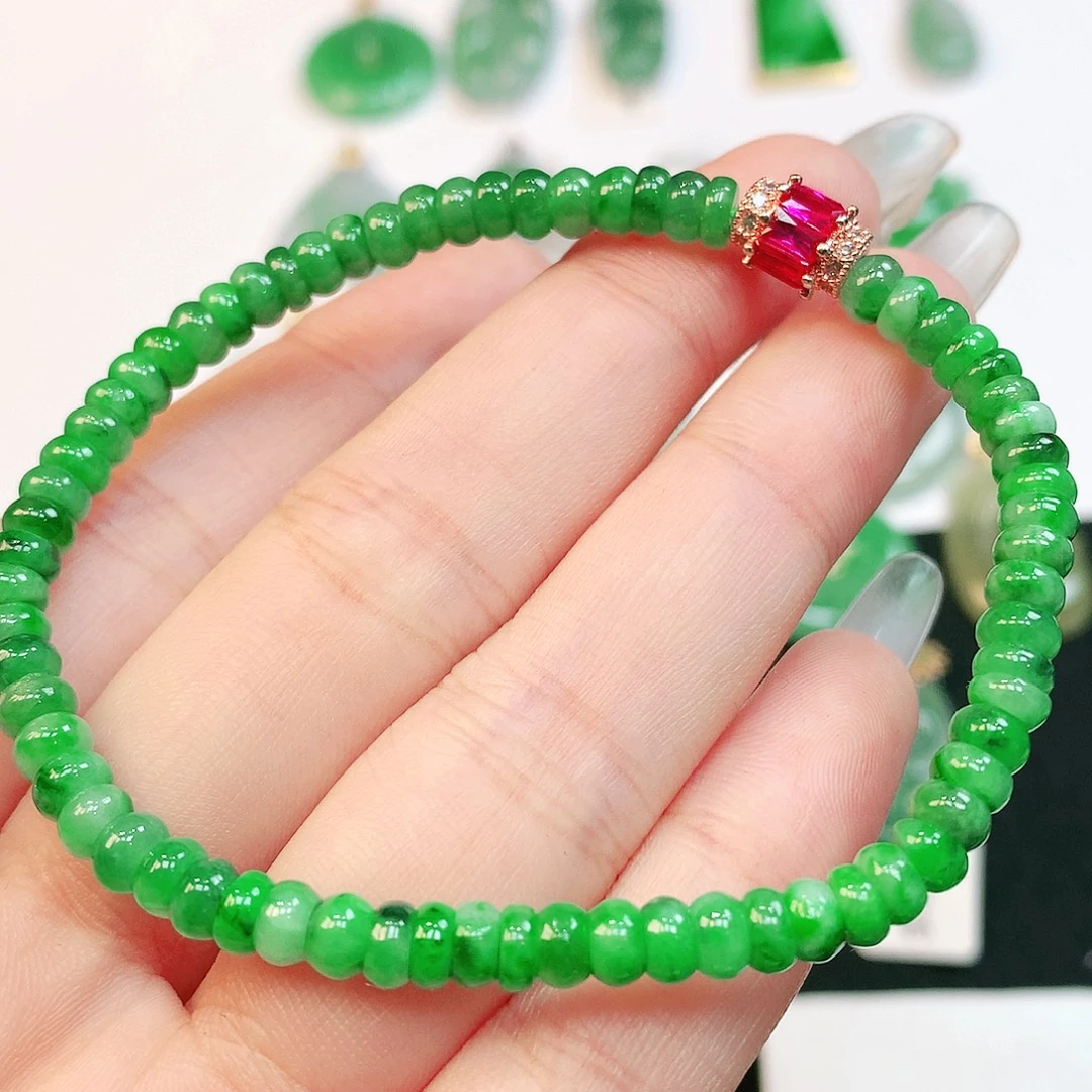 翡翠未镶嵌颈饰缅甸翡翠