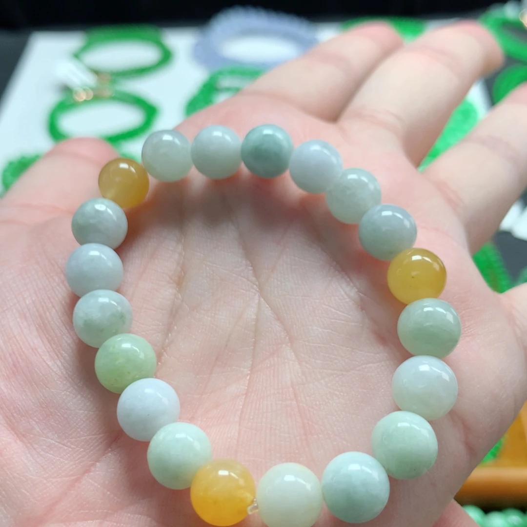 翡翠未镶嵌手链翡翠