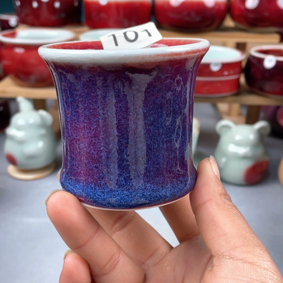 瓷片纯手工制作……微微瑕