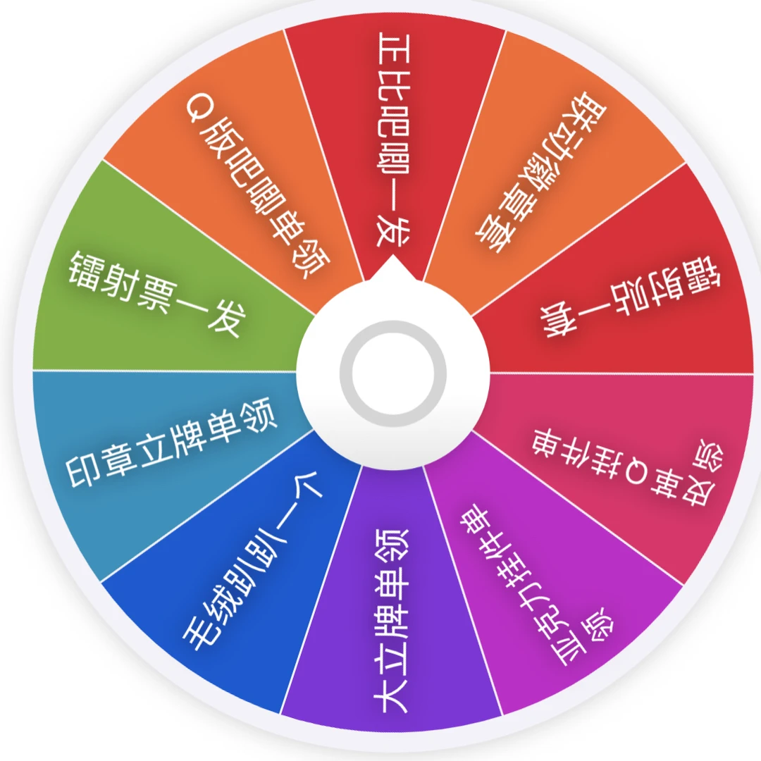 漫游光景全制品大转盘