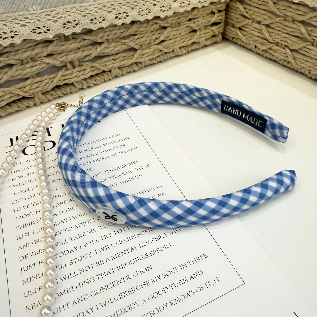 韩国高级感洋气珍珠波浪发箍2025新款高颅顶头箍洗脸防滑发卡女