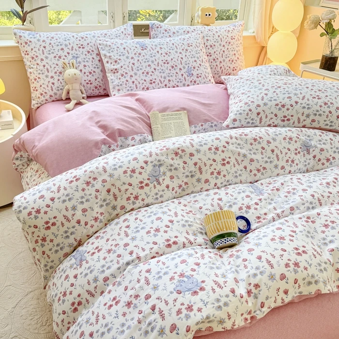 28891|4|圣卓 印花纯棉四件套100%纯棉四件套全棉四