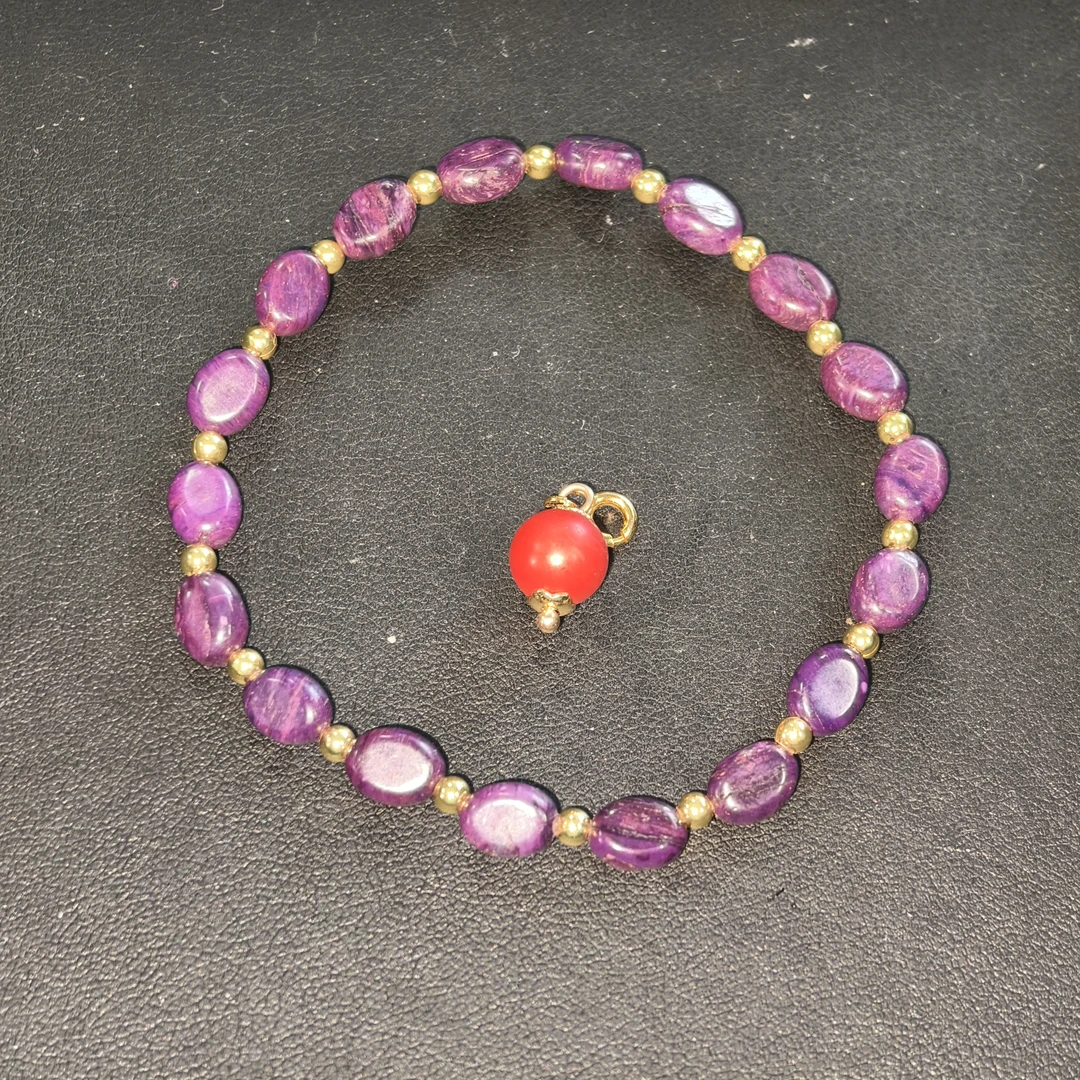 SJL紫药片手链【多样性发货】24-264