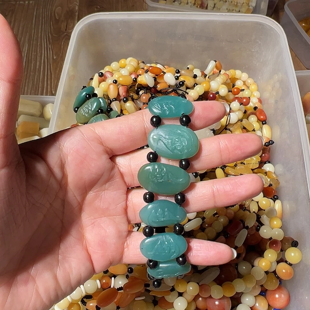 寿山石雅安批发一串