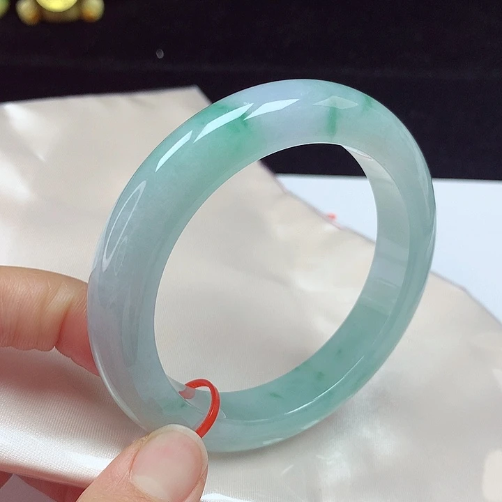未镶嵌手镯翡翠59圈