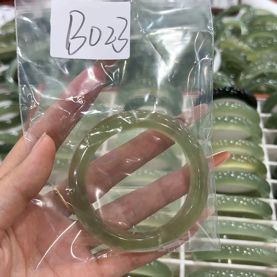 岫玉未镶嵌手镯111