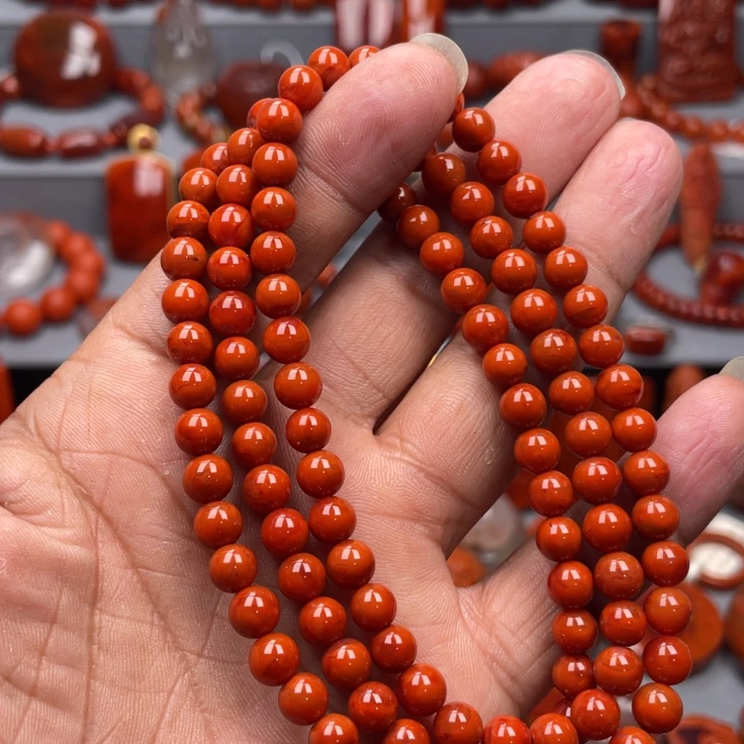 南红玛瑙未镶嵌珠宝奇石多圈6