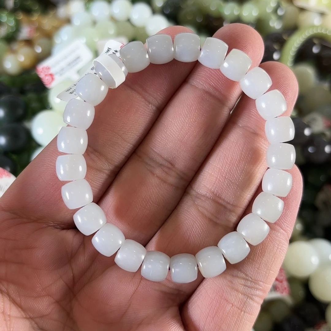 和田玉手链未镶嵌W84