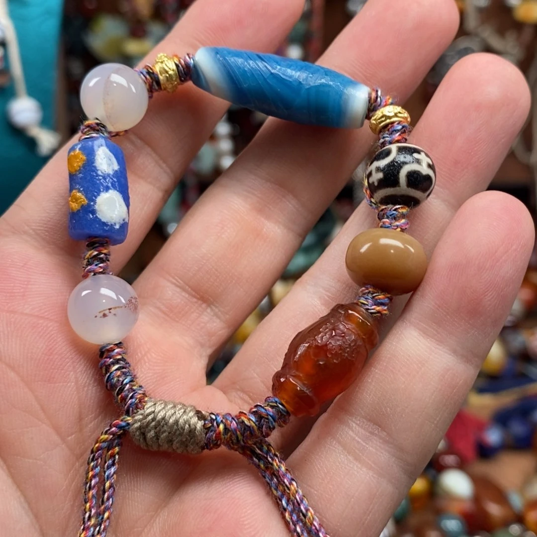 玛瑙/玉髓手链未镶嵌