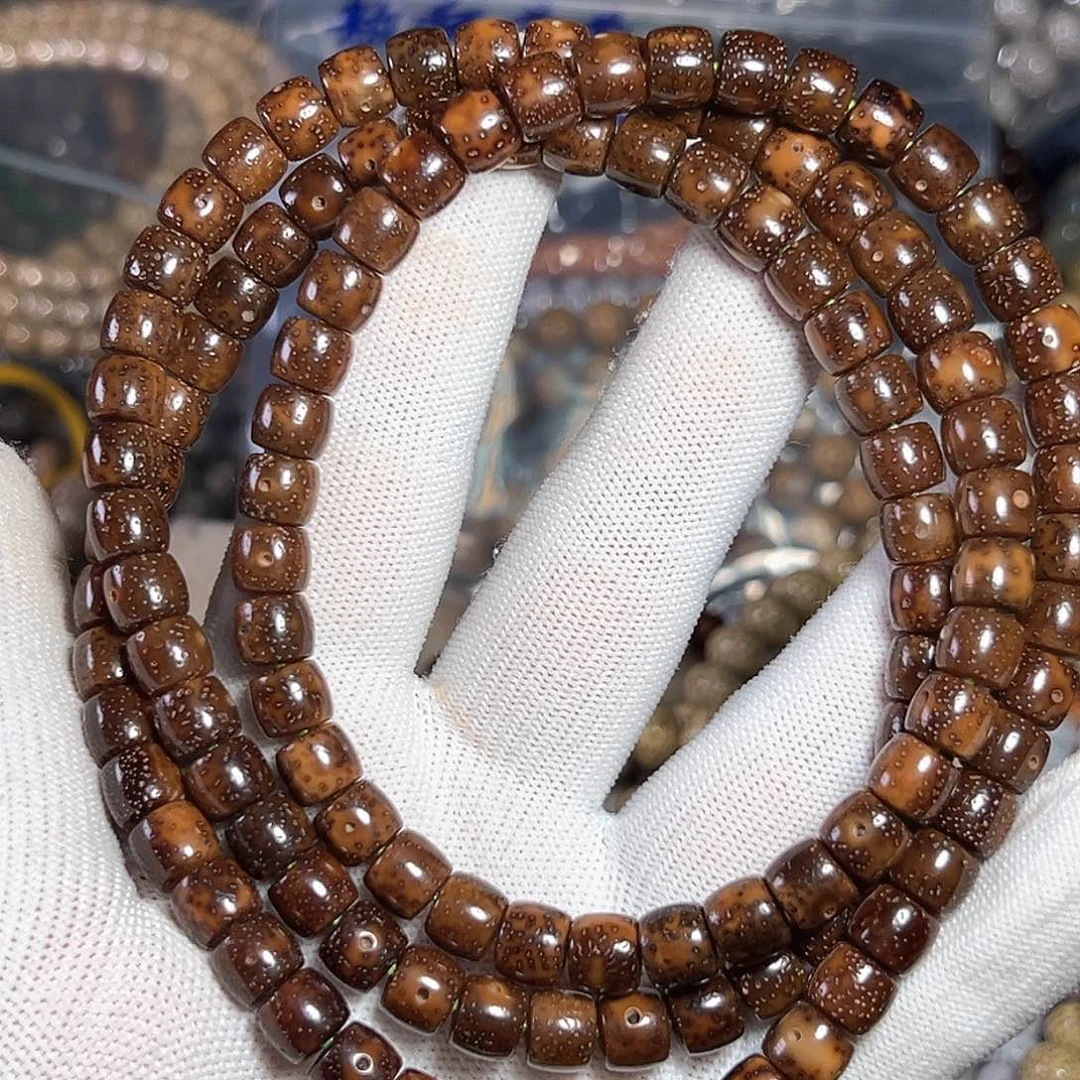 星月菩提手串杜*星月菩提原生态