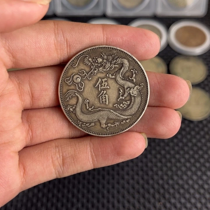 金属大头龙洋船洋工艺品
