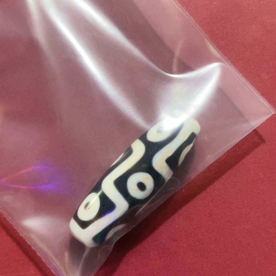 世***渡玛瑙/玉髓（覆膜）颈饰合金行运无覆膜九眼