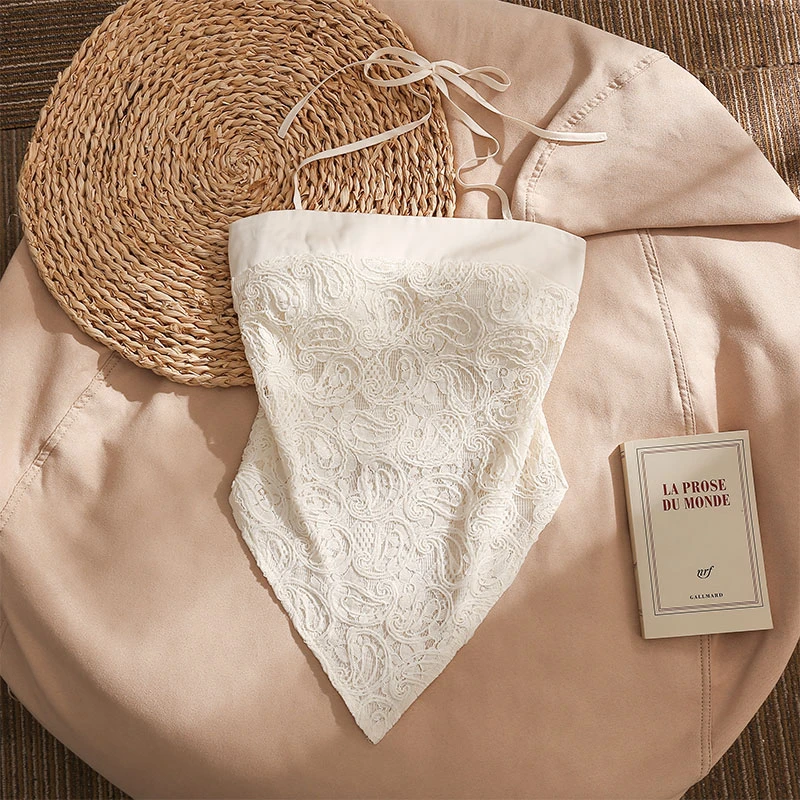 法式小香风气质抹胸挂脖吊带背心女夏季性感辣妹美背露肩无袖上衣