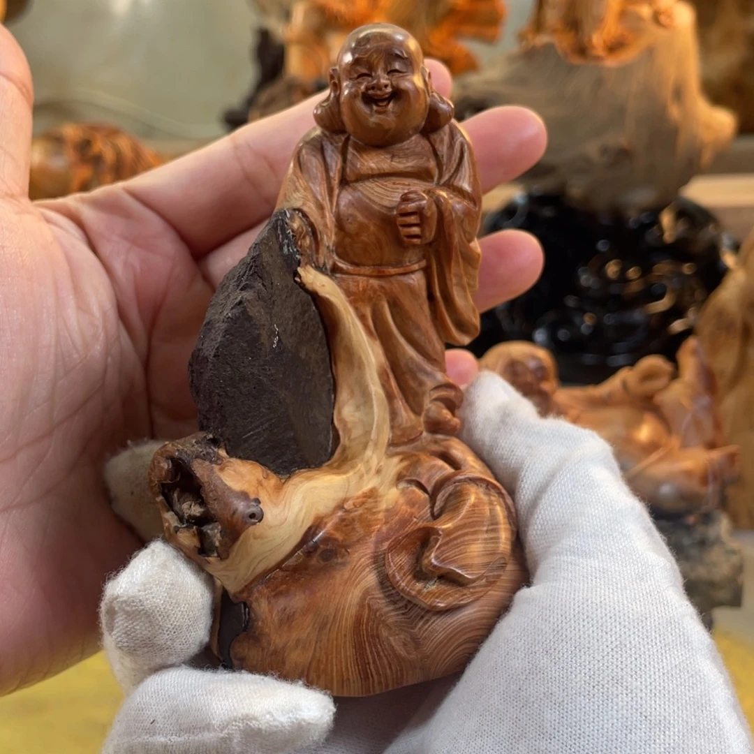 快***年柏木（崖柏）崖柏工艺品摆件